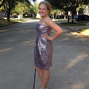 Strapless Homecoming Dress (Prom, Cocktail)